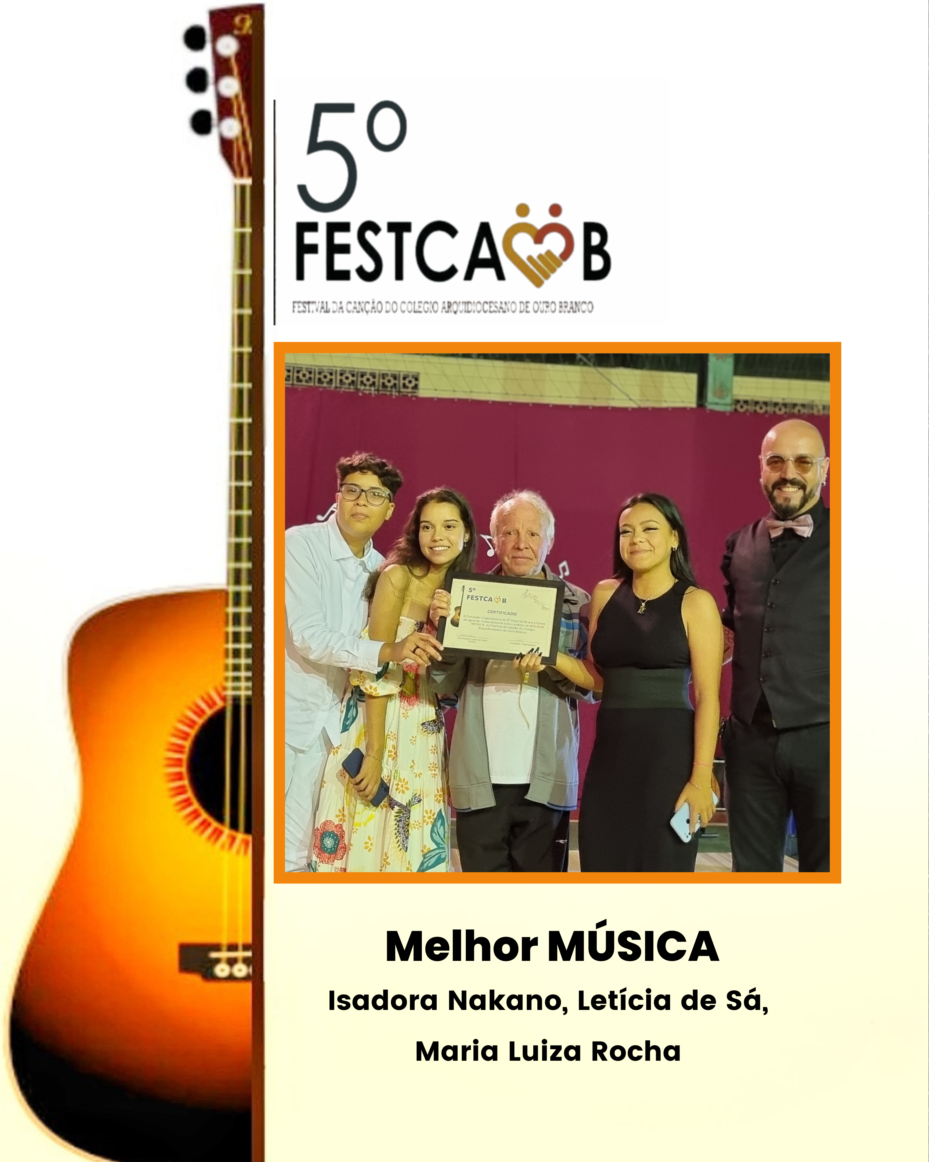 5º FESTCAOB, Colégio Arquidiocesano Ouro Branco